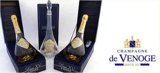 Champagne de Venoge. Cuvée Louis XV.