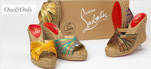 Christian Louboutin Alpargatas naranja Christian Louboutin Alpargatas naranja