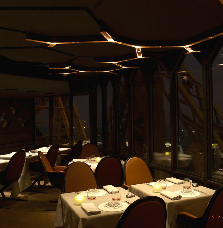 Restaurante Le Jules Verne, cenar en lo alto de la Torre Eiffel (París)