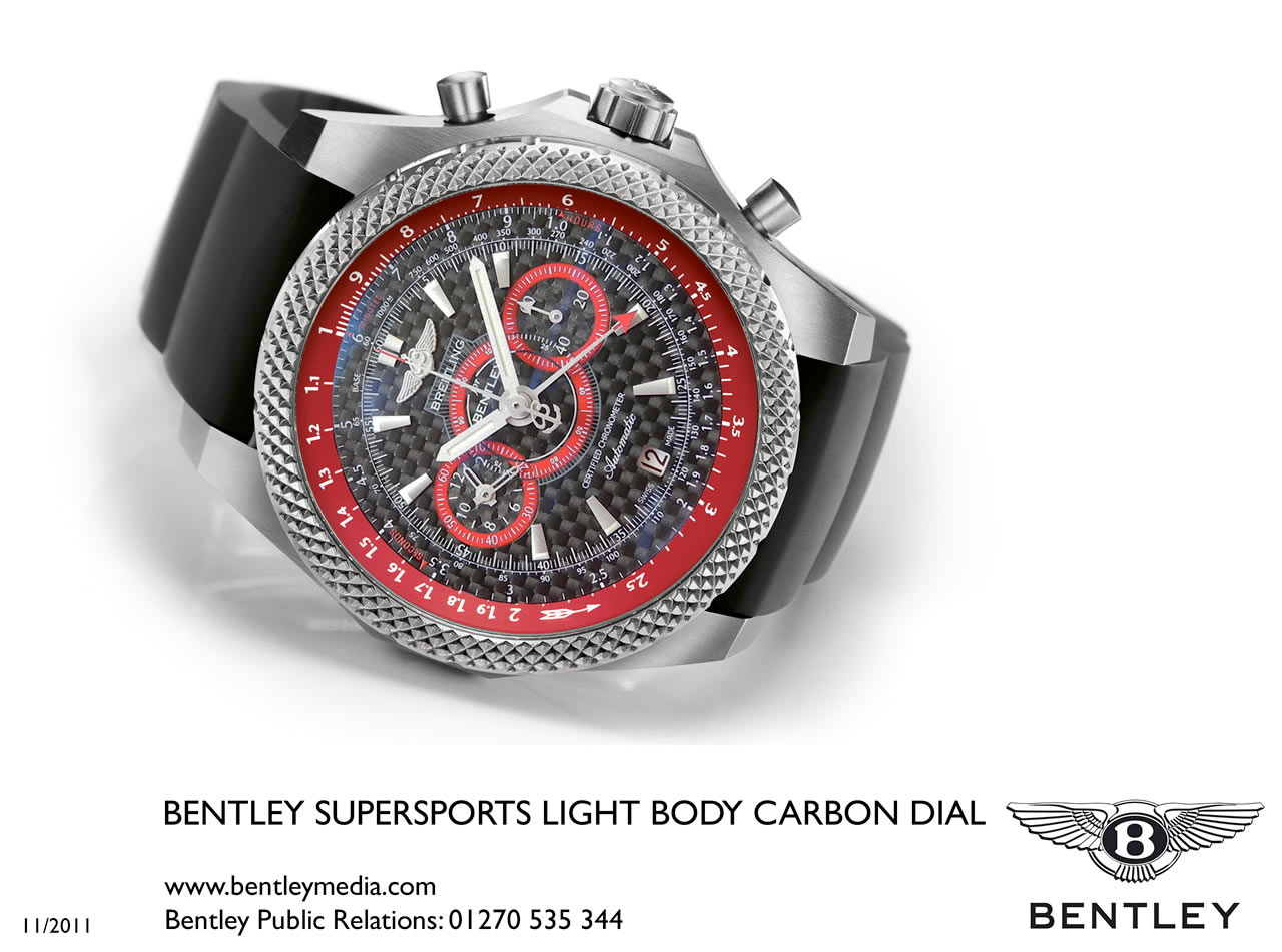 Breitling Y Bentley Crean Un Reloj Deportivo