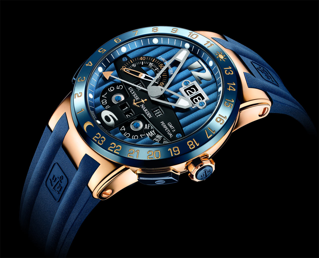 Blue Toro El Nuevo Reloj De Ulysse Nardin