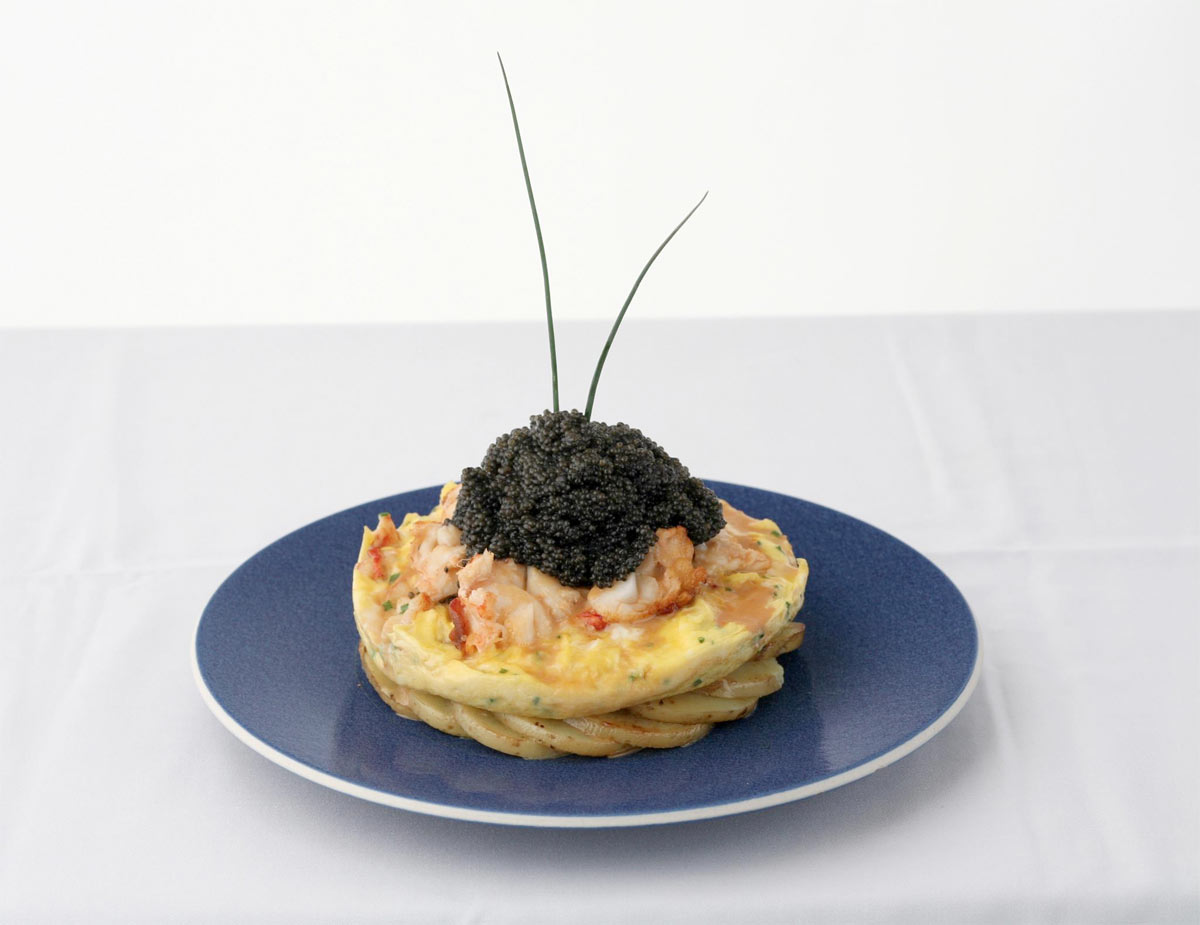 "Zillion dollar Lobster Frittata" la tortilla más cara del mundo