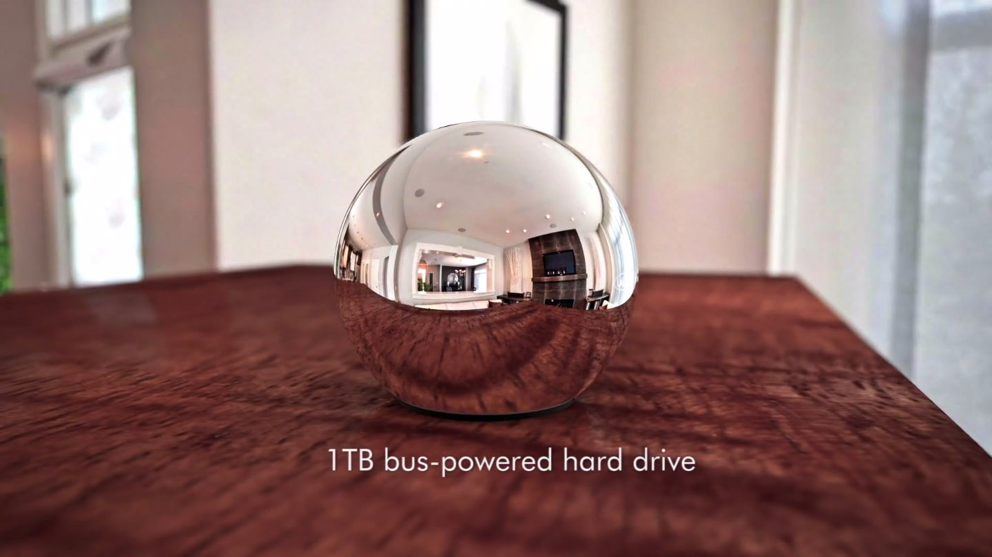 LaCie Christofle Sphère, un disco duro de lujo