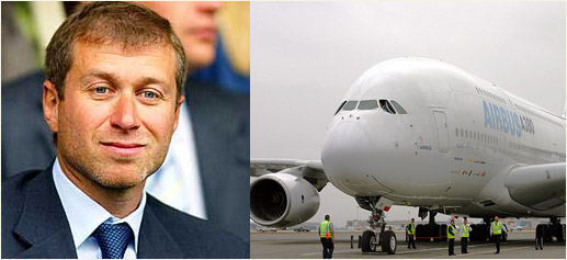 Roman Abramovich compra Airbus A380