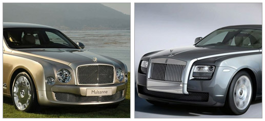 Bentley Mulsanne Eyewear A Juego Con El Coche